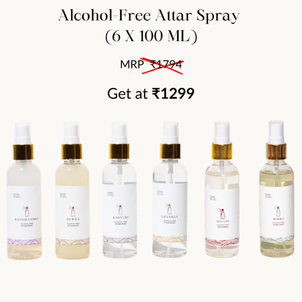 All Fragrance Set of Attar Spray (600 ML)